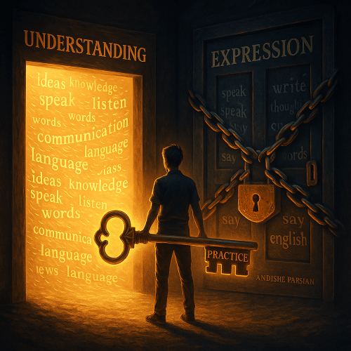 فهمیدن آسان، گفتن سخت؛ راز تفاوت مهارت‌های دریافتی و تولیدی